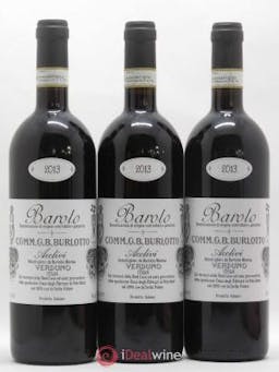 Barolo DOCG Acclivi Comm. Giovan Battista Burlotto  2013 - Lot of 3 Bottles