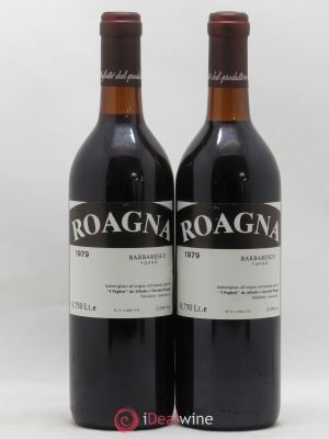 Barbaresco Roagna  1979 - Lot of 2 Bottles