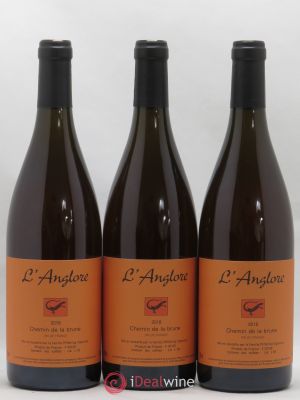 Vin de France Chemin de la brune L'Anglore  2018 - Lot of 3 Bottles