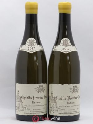 Chablis 1er Cru Butteaux Raveneau (Domaine)  2017 - Lot of 2 Bottles