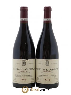 Clos des Lambrays Grand Cru Domaine des Lambrays 2015 - Lot de 2 Bottles