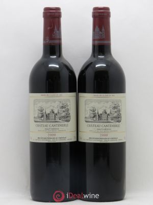 Château Cantemerle 5ème Grand Cru Classé  2000 - Lot of 2 Bottles