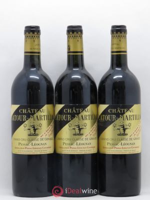 Château Latour-Martillac Cru Classé de Graves  1999 - Lot of 3 Bottles