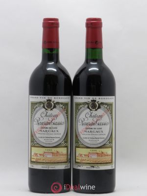 Château Rauzan-Gassies 2ème Grand Cru Classé  1999 - Lot of 2 Bottles