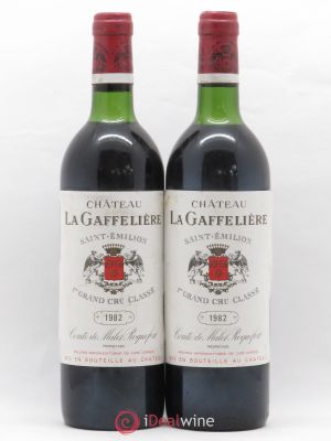 Château la Gaffelière 1er Grand Cru Classé B  1982 - Lot of 2 Bottles