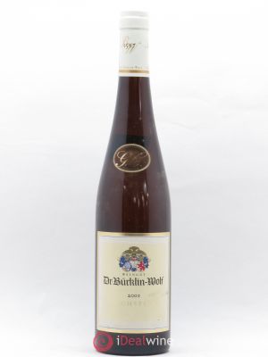 Allemagne Rheingau Pfalz Forster Pechstein Riesling Trocken Weingut DR.Bürklin-Wolf 2001 - Lot of 1 Bottle