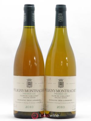 Puligny-Montrachet 1er Cru Clos du Cailleret Domaine des Lambrays  2010 - Lot of 2 Bottles