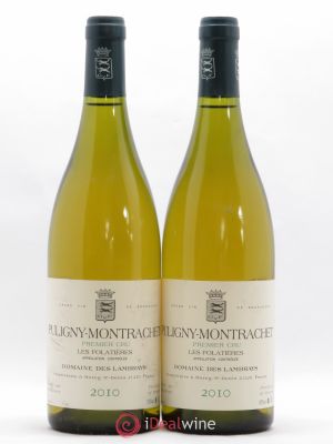 Puligny-Montrachet 1er Cru Les Folatières Domaine des Lambrays  2010 - Lot of 2 Bottles