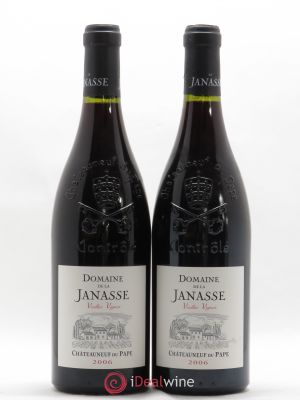 Châteauneuf-du-Pape Cuvée Vieilles Vignes La Janasse (Domaine de)  2006 - Lot of 2 Bottles