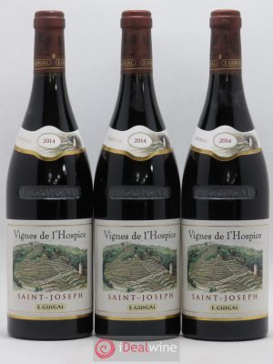 Saint-Joseph Vignes de l'Hospice Guigal  2014 - Lot of 3 Bottles