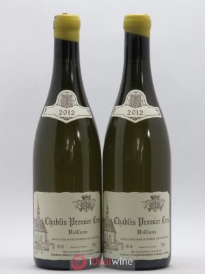 Chablis 1er Cru Vaillons Raveneau (Domaine)  2012 - Lot of 2 Bottles
