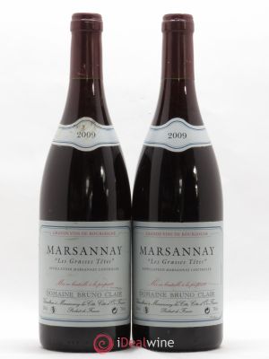 Marsannay Les Grasses Tetes Bruno Clair (Domaine)  2009 - Lot of 2 Bottles
