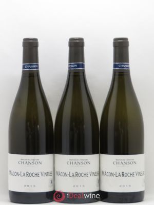 Mâcon La Roche Vineuse Chanson 2015 - Lot of 3 Bottles