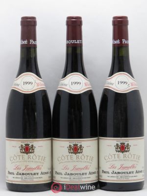 Côte-Rôtie Les Jumelles Paul Jaboulet Ainé  1999 - Lot of 3 Bottles