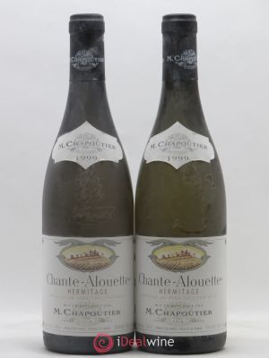 Hermitage Chante Alouette Chapoutier  1999 - Lot of 2 Bottles