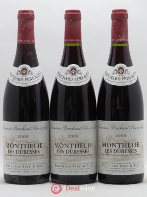 Monthélie 1er Cru Les Duresses Bouchard Père & Fils  2000 - Lot of 3 Bottles
