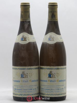 Bienvenues-Bâtard-Montrachet Grand Cru Henri Clerc  1996 - Lot of 2 Bottles