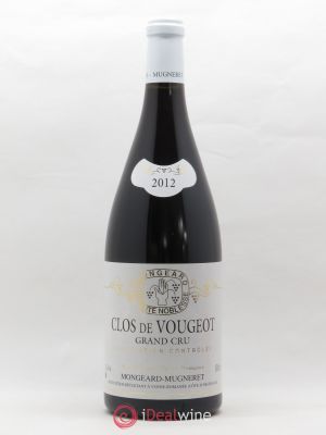 Clos de Vougeot Grand Cru Mongeard-Mugneret (Domaine)  2012 - Lot de 1 Magnum