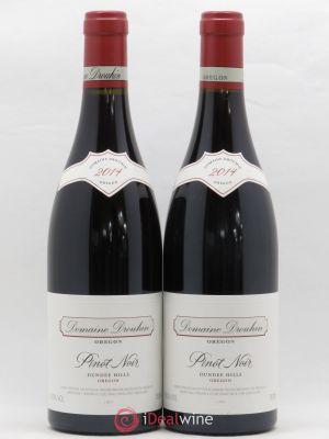 USA Oregon Domaine Drouhin Pinot Noir Dundee Hills 2014 - Lot of 2 Bottles