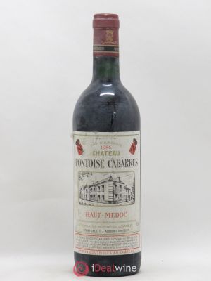 Château Pontoise Cabarrus Cru Bourgeois  1986 - Lot of 1 Bottle