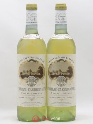 Château Carbonnieux Cru Classé de Graves  2003 - Lot of 2 Bottles