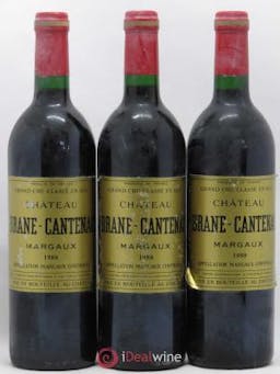 Château Brane Cantenac 2ème Grand Cru Classé  1988 - Lot de 3 Bouteilles