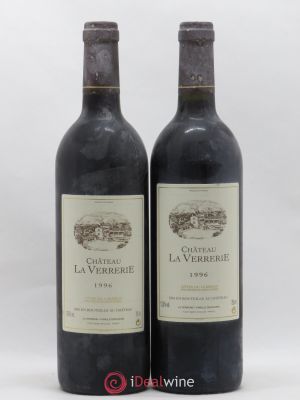 Côtes du Luberon Château La Verrerie (sans prix de réserve) 1996 - Lot de 2 Bouteilles