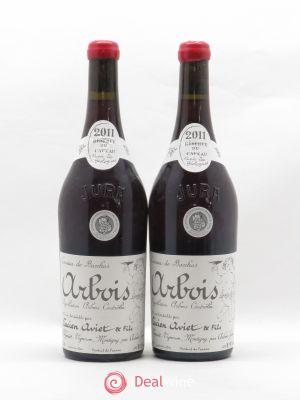 Arbois Cuvée des Géologues Trousseau 207 Nonceau Lucien Aviet 2011 - Lot of 2 Bottles
