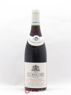La Romanée Grand Cru Comte Liger-Belair (Domaine du) Bouchard Père et Fils 1992 - Lot of 1 Bottle