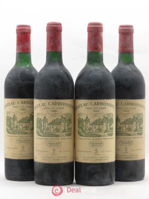 Château Carbonnieux Cru Classé de Graves  1985 - Lot of 4 Bottles