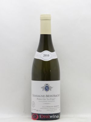 Chassagne-Montrachet 1er Cru Les Vergers Ramonet (Domaine)  2010 - Lot of 1 Bottle