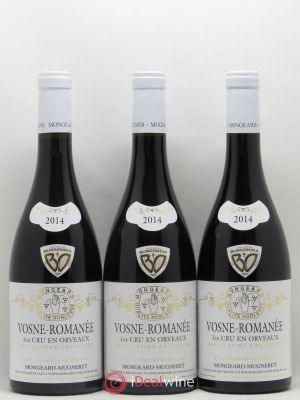Vosne-Romanée 1er Cru En Orveaux Mongeard-Mugneret (Domaine)  2014 - Lot of 3 Bottles