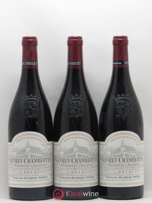 Gevrey-Chambertin 1er Cru Poissenot Humbert (Domaine)  2014 - Lot of 3 Bottles