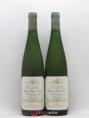 Pinot Gris Rosenbourg Mittnacht Klack 1998 - Lot de 2 Bouteilles