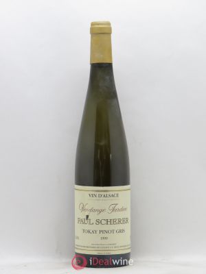 Pinot Gris (Tokay) Vendanges Tardives Paul Scherer (sans prix de réserve) 1999 - Lot de 1 Bouteille
