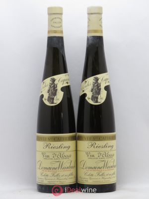 Riesling Cuvée Sainte-Catherine Weinbach (Domaine)  2001 - Lot of 2 Bottles