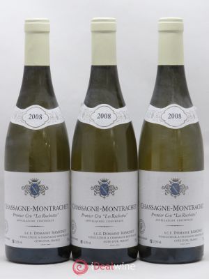 Chassagne-Montrachet 1er Cru Les Ruchottes Ramonet (Domaine)  2008 - Lot of 3 Bottles