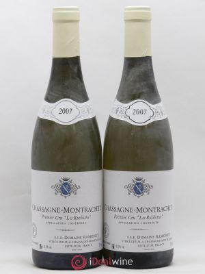 Chassagne-Montrachet 1er Cru Les Ruchottes Ramonet (Domaine)  2007 - Lot of 2 Bottles