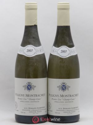 Puligny-Montrachet 1er Cru Champs Canet Ramonet (Domaine)  2007 - Lot of 2 Bottles