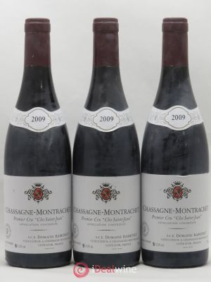 Chassagne-Montrachet 1er Cru Clos Saint-Jean Bachelet-Ramonet (Domaine)  2009 - Lot of 3 Bottles