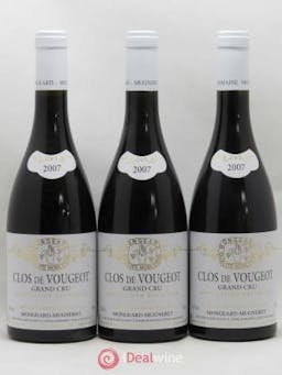 Clos de Vougeot Grand Cru Mongeard-Mugneret (Domaine)  2007 - Lot de 3 Bouteilles