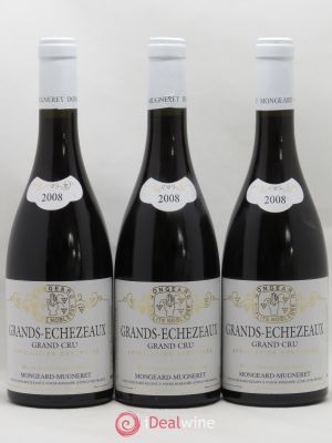 Grands-Echezeaux Grand Cru Mongeard-Mugneret (Domaine)  2008 - Lot of 3 Bottles
