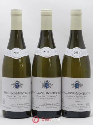 Chassagne-Montrachet 1er Cru Les Ruchottes Ramonet (Domaine)  2011 - Lot of 3 Bottles