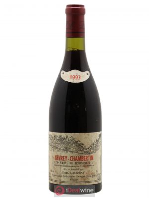 Gevrey-Chambertin Dominique Laurent 1er cru Le Poissenot 1993 - Lot of 1 Bottle