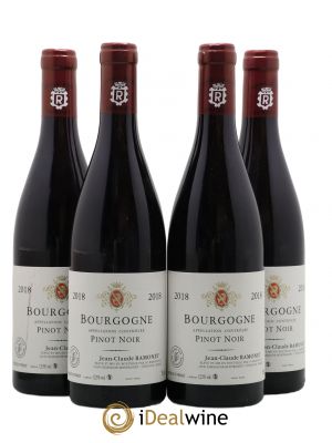 Bourgogne Pinot Noir Ramonet (Domaine)  2018 - Lot de 4 Bouteilles