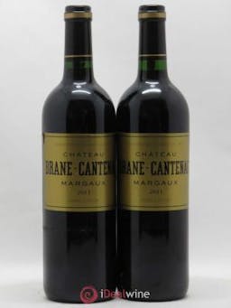 Château Brane Cantenac 2ème Grand Cru Classé  2011 - Lot of 2 Bottles