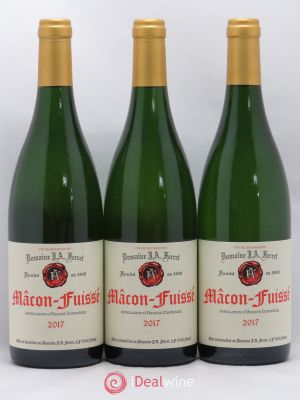 Mâcon-Fuissé J.A. Ferret (Domaine)  2017 - Lot of 3 Bottles