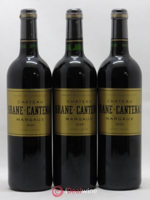 Château Brane Cantenac 2ème Grand Cru Classé  2010 - Lot of 3 Bottles
