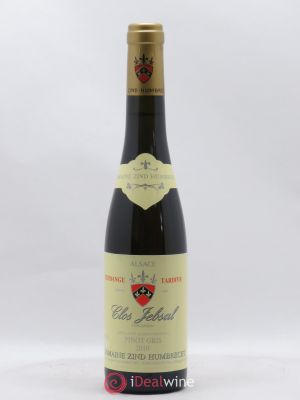 Pinot Gris Clos Jebsal Vendanges Tardives Zind-Humbrecht (Domaine)  2010 - Lot of 1 Half-bottle