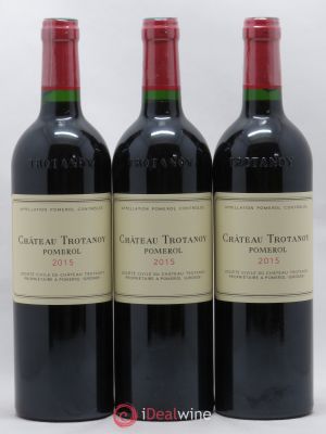 Château Trotanoy  2015 - Lot of 3 Bottles